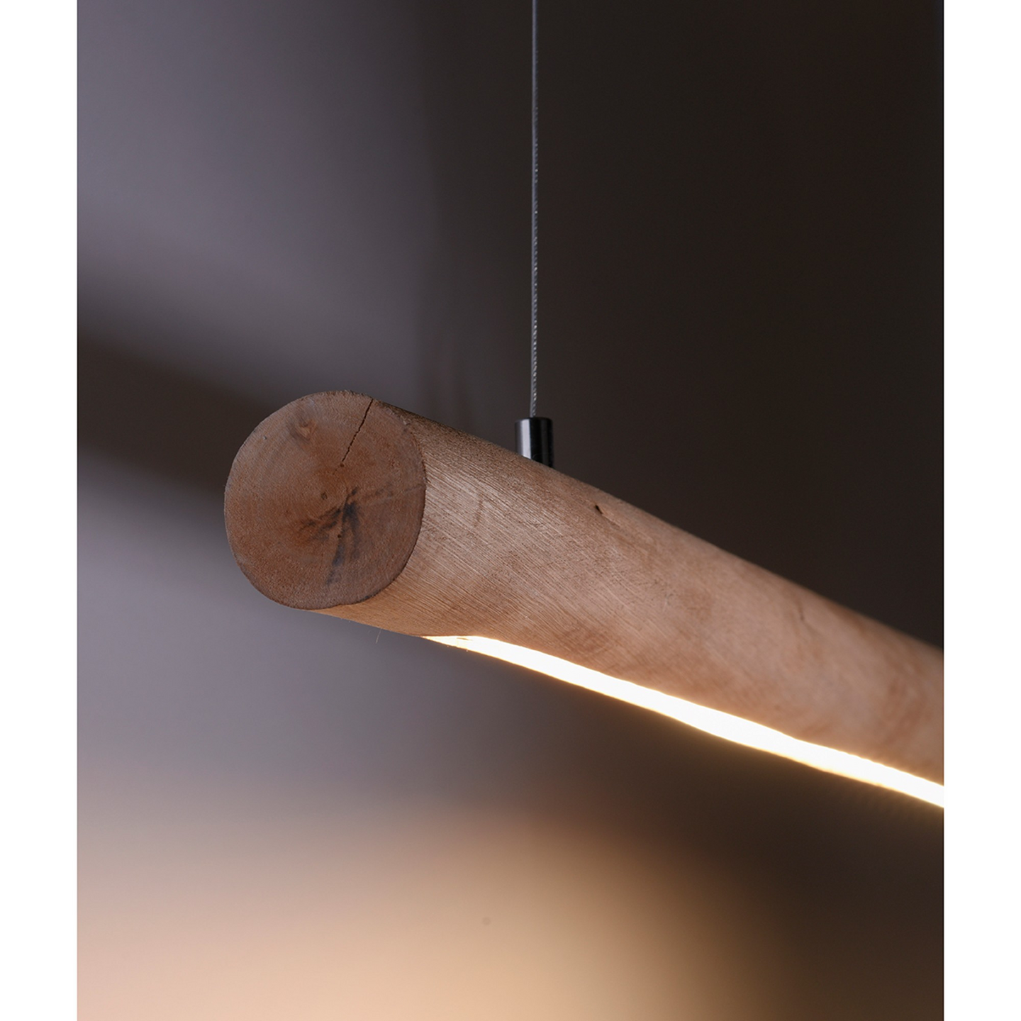 Riippuvalaisin Leuchten Direkt Trunk led 18W luonnonpuu