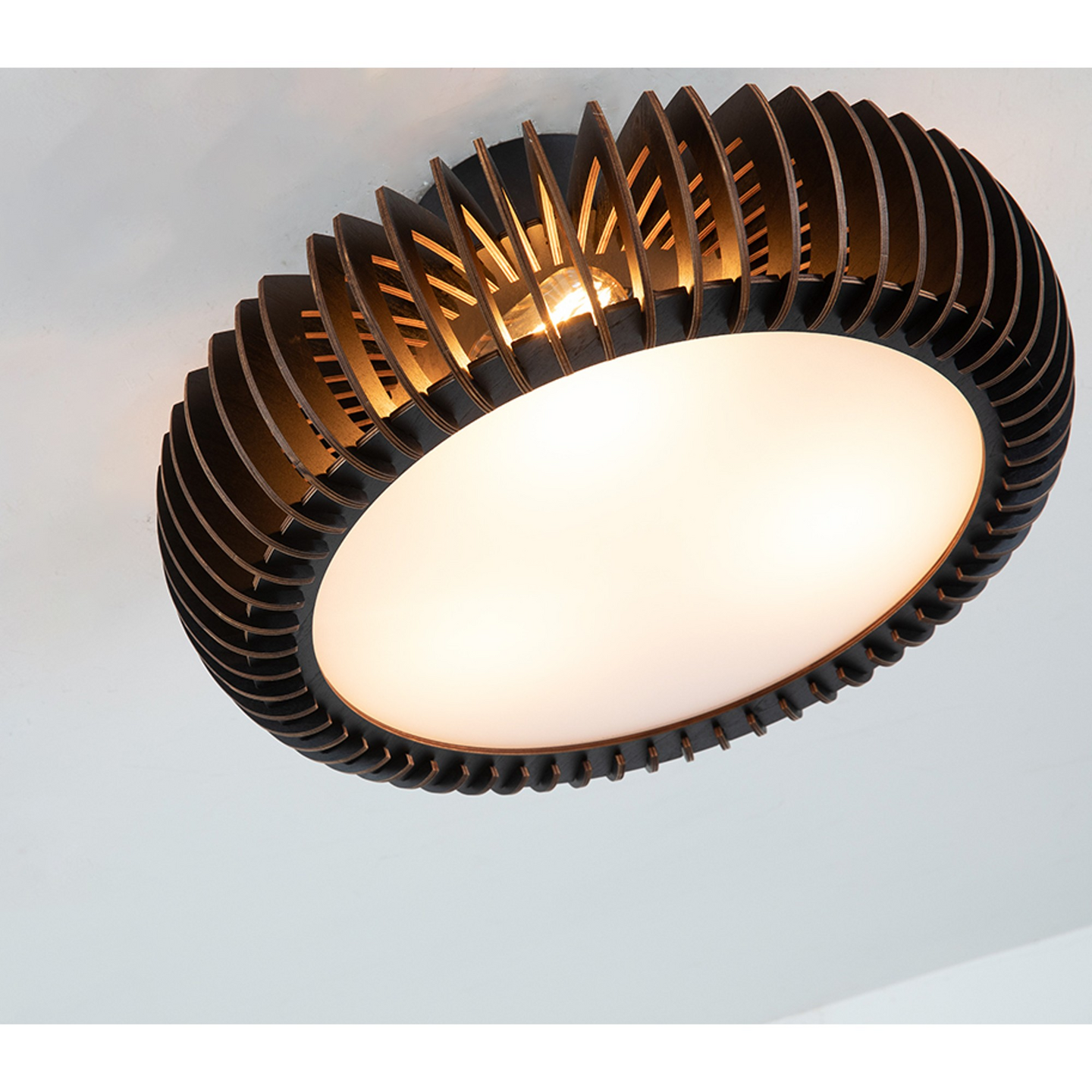 Kattovalaisin FocusLight Rio 430mm E27 max. 40W musta