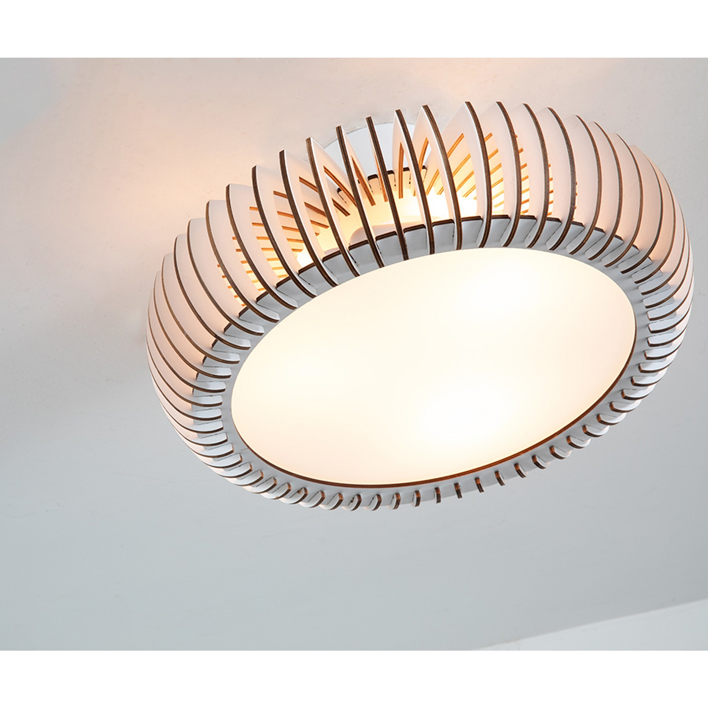 Kattovalaisin FocusLight Rio 430mm E27 max. 40W valkoinen