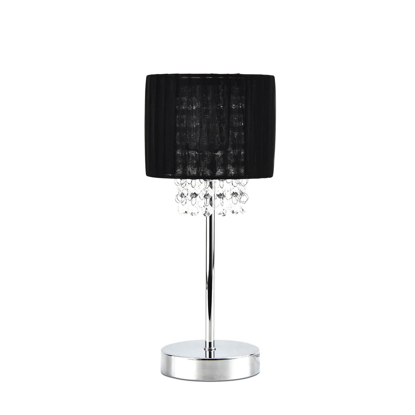 Pöytävalaisin Focuslight Maira 150 mm E14 maks.40 W musta kromi