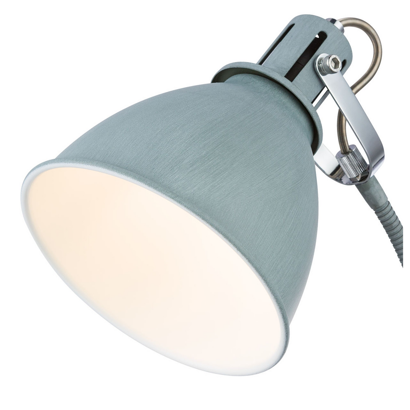 Lattiavalaisin Globo Jonas 145mm E14 max. 40W harmaa