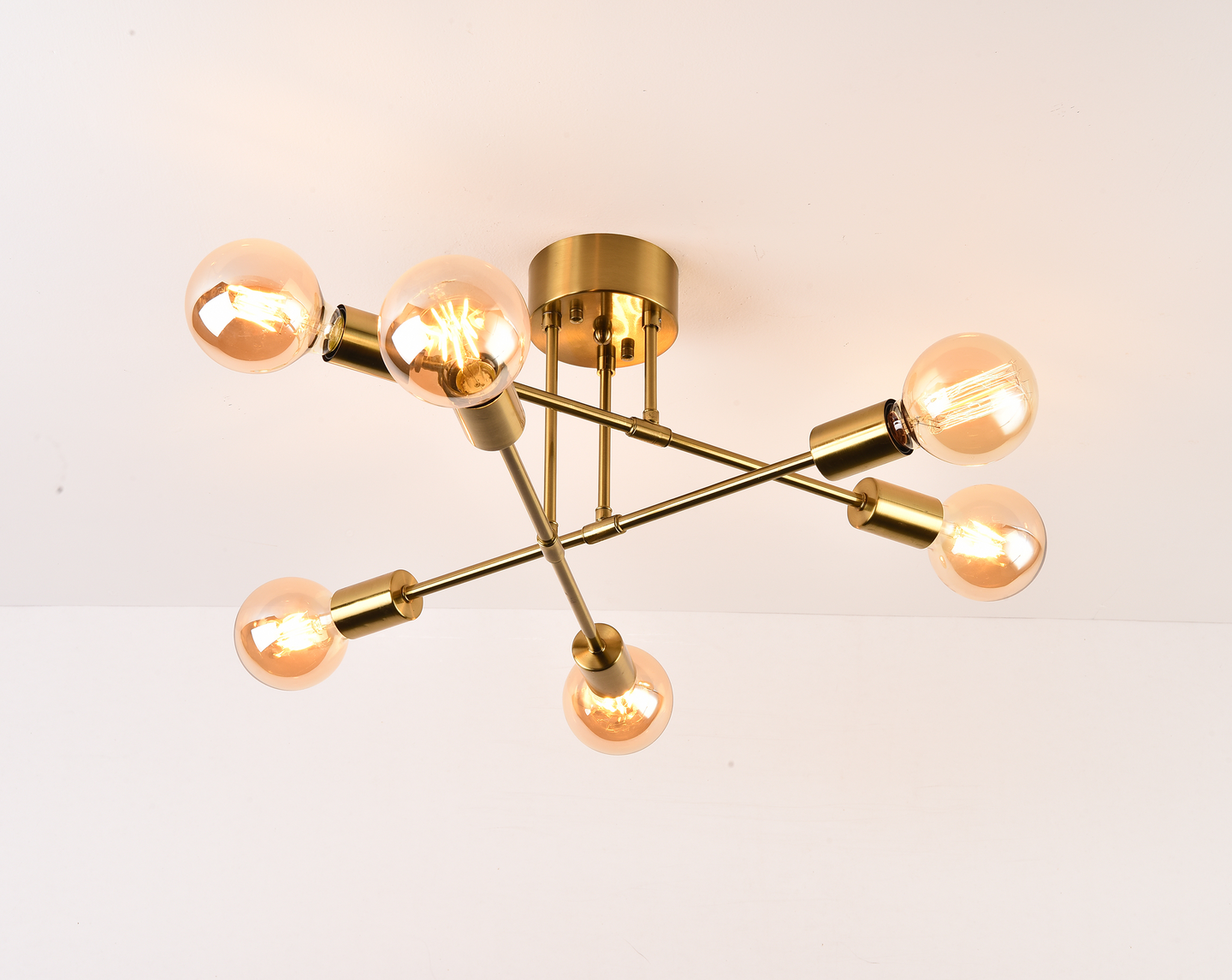 Kattovalaisin FocusLight Marylin 700mm E27 max. 28W messinki