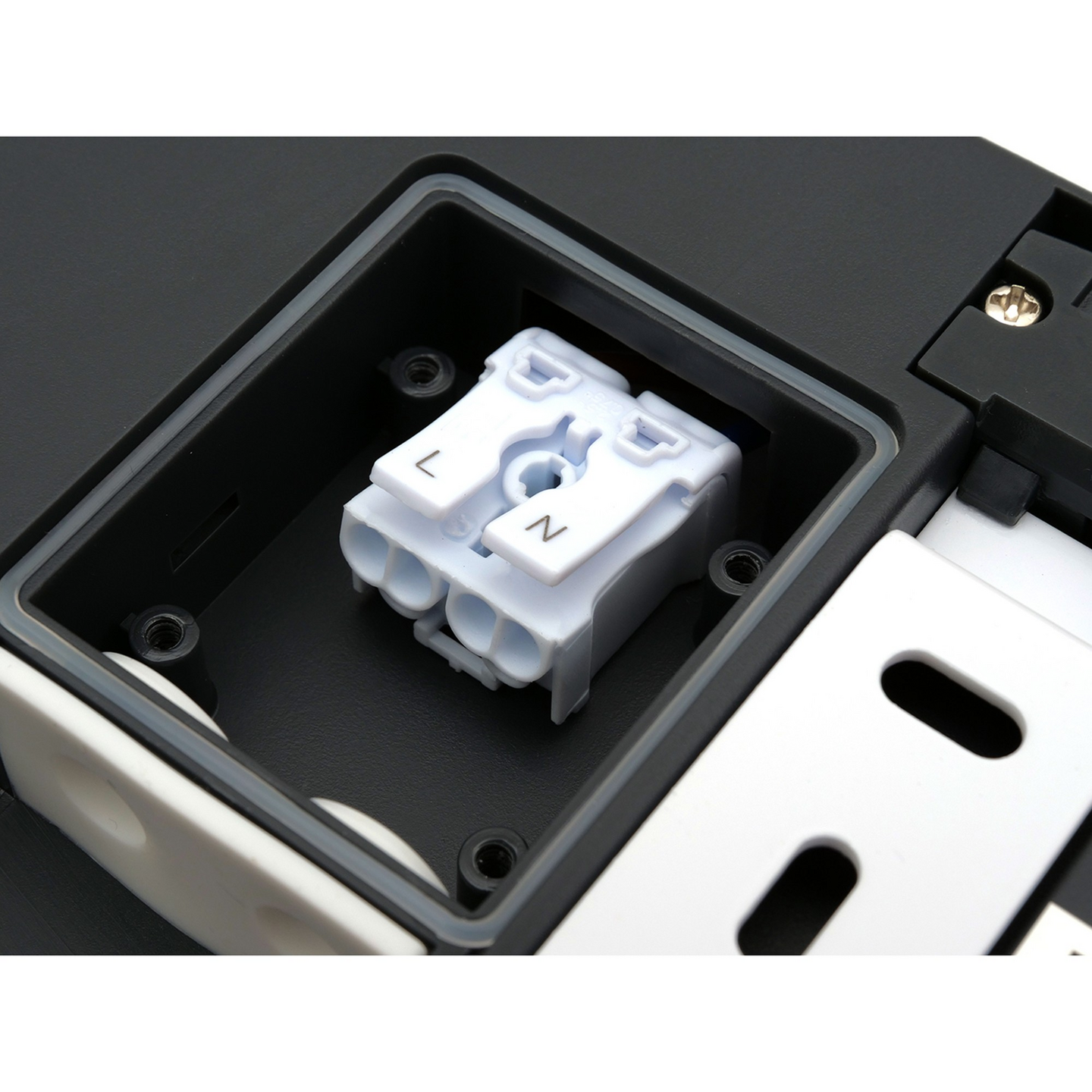 Kattovalaisin Kanlux Beno led 260mm 24W IP54 antrasiitti