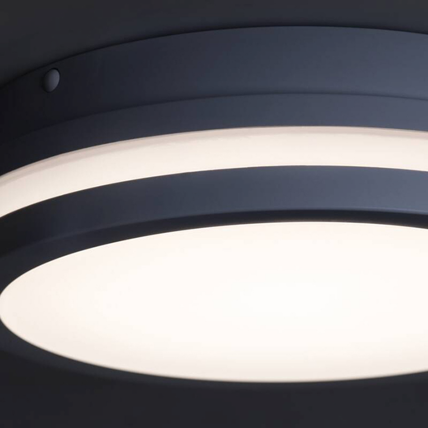 Kattovalaisin Kanlux Beno led 260mm 24W IP54 antrasiitti