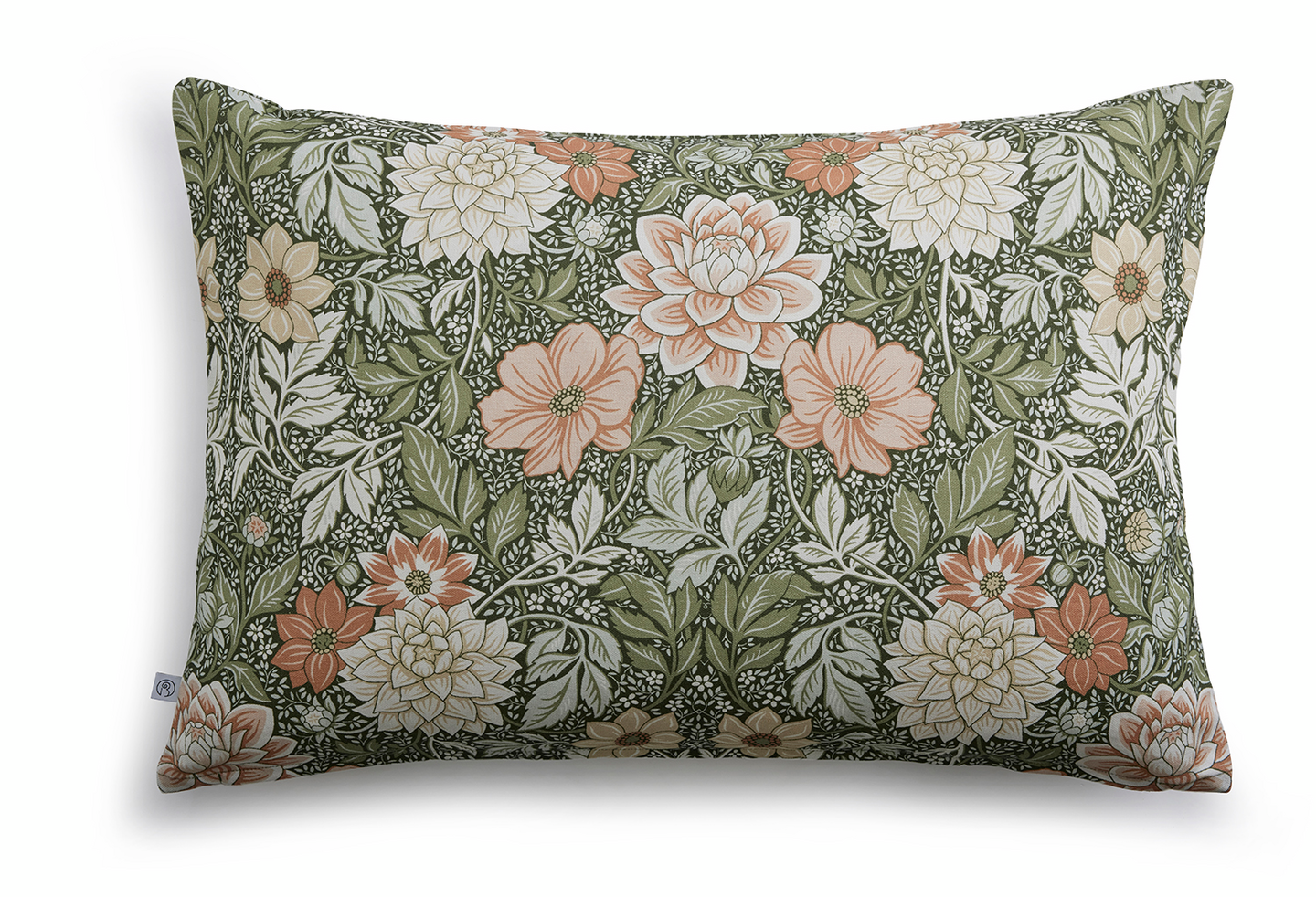 Dahlia Garden -tyynynpäällinen 40x60cm vihreä