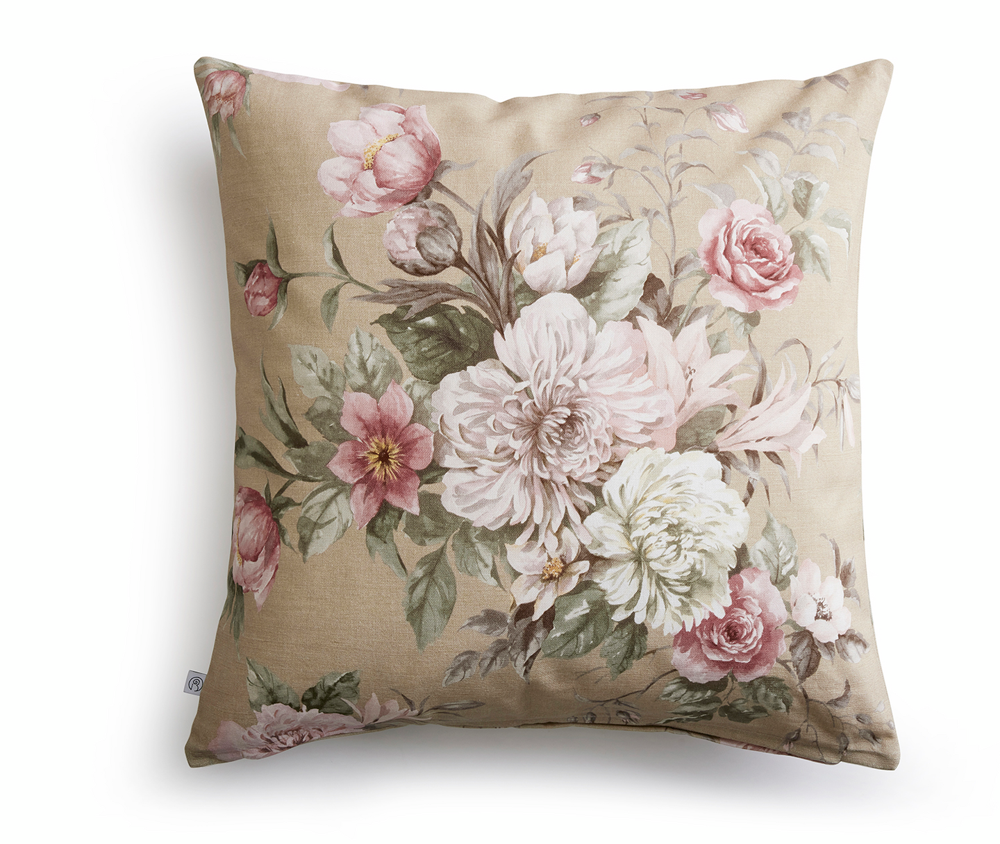 Floral Charm -tyynynpäällinen 50x50cm beige