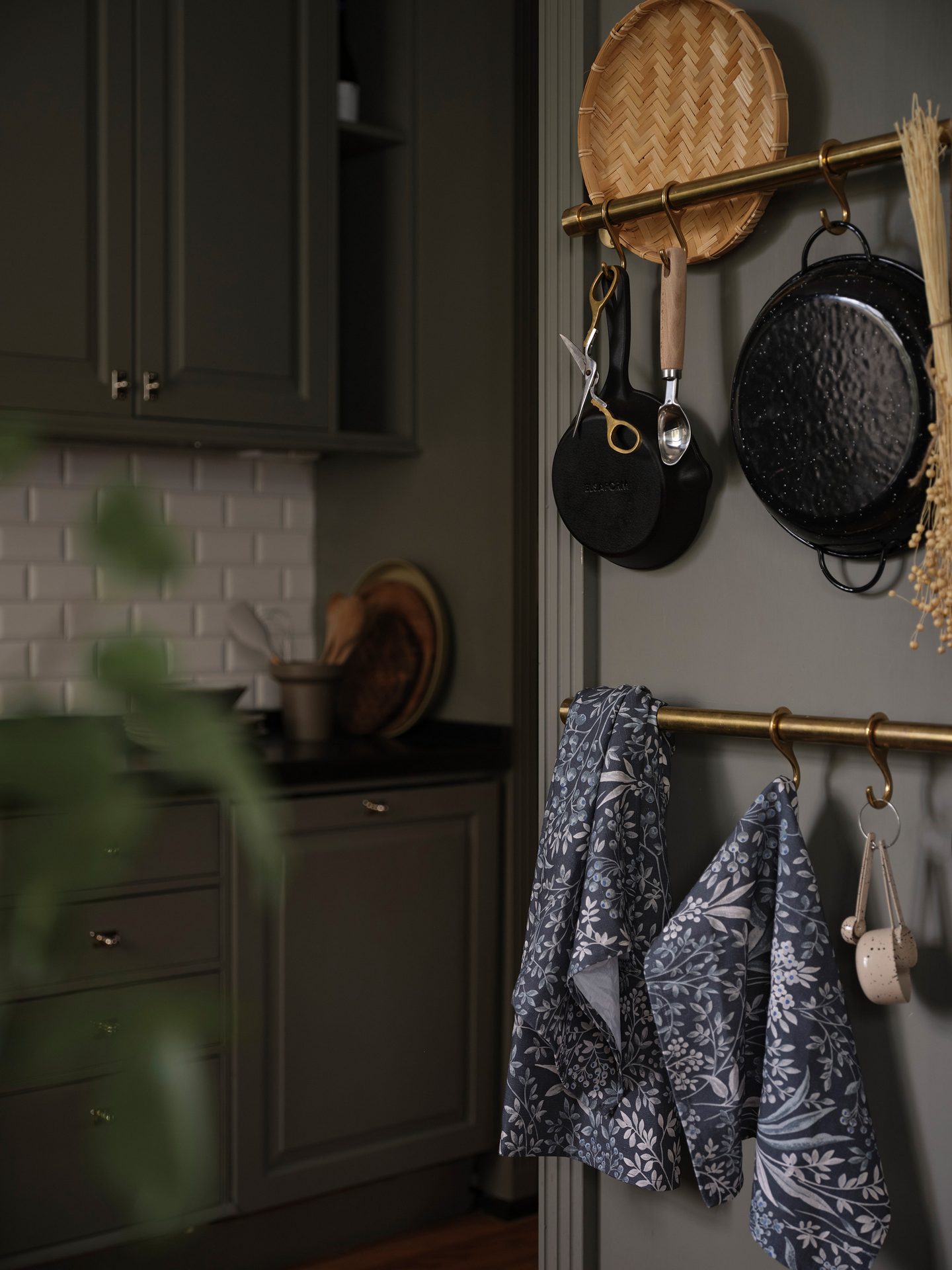 Nocturne-keittiöpyyhe 50x70cm sininen 2kpl