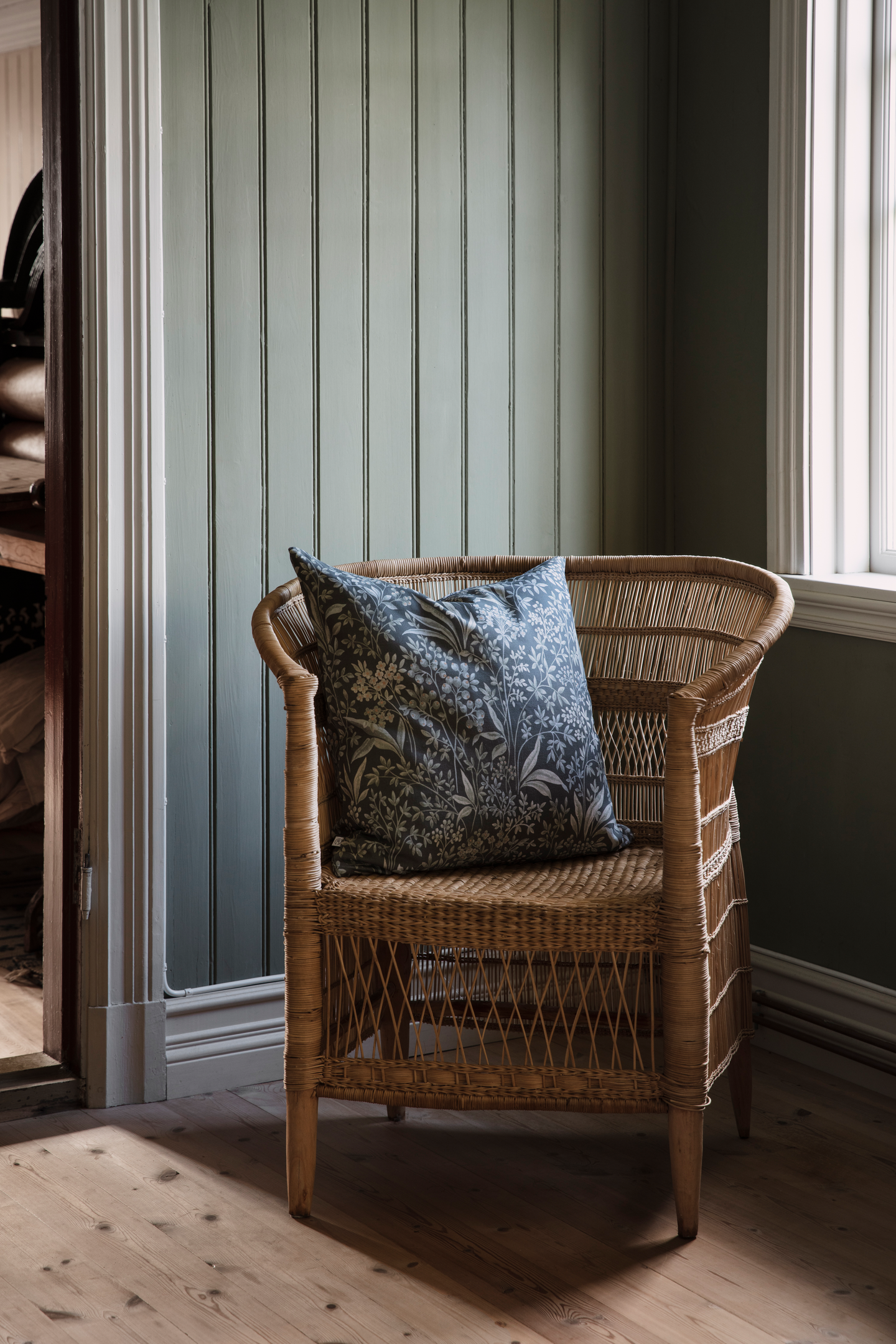 Nocturne-tyynynpäällinen 50x50cm sininen