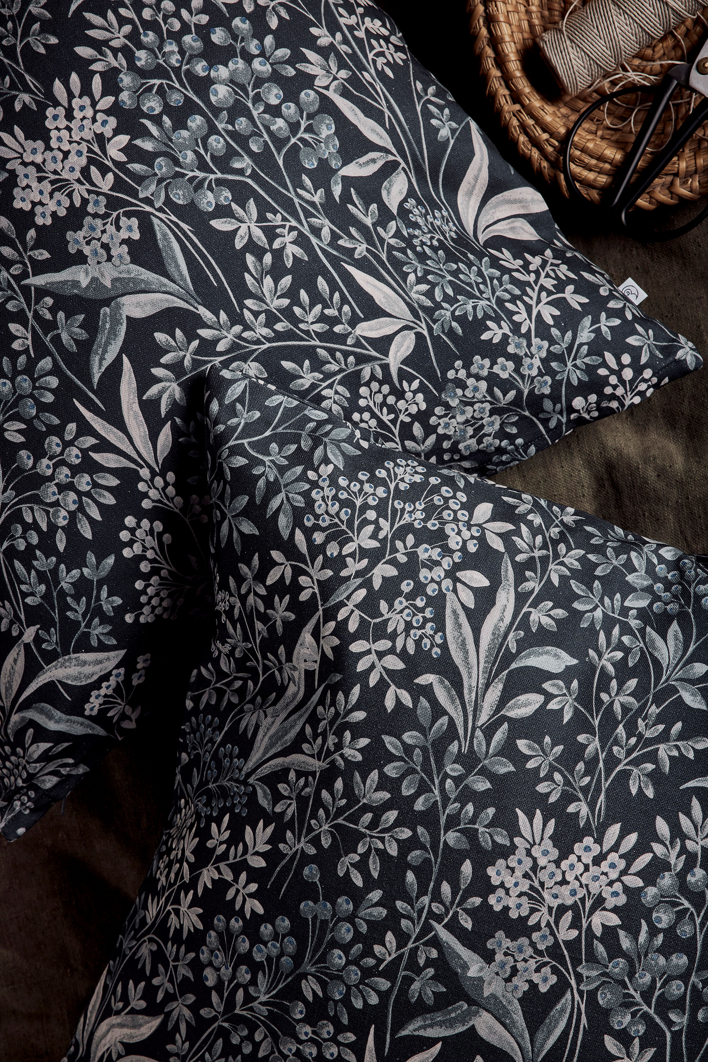 Nocturne-tyynynpäällinen 50x50cm sininen