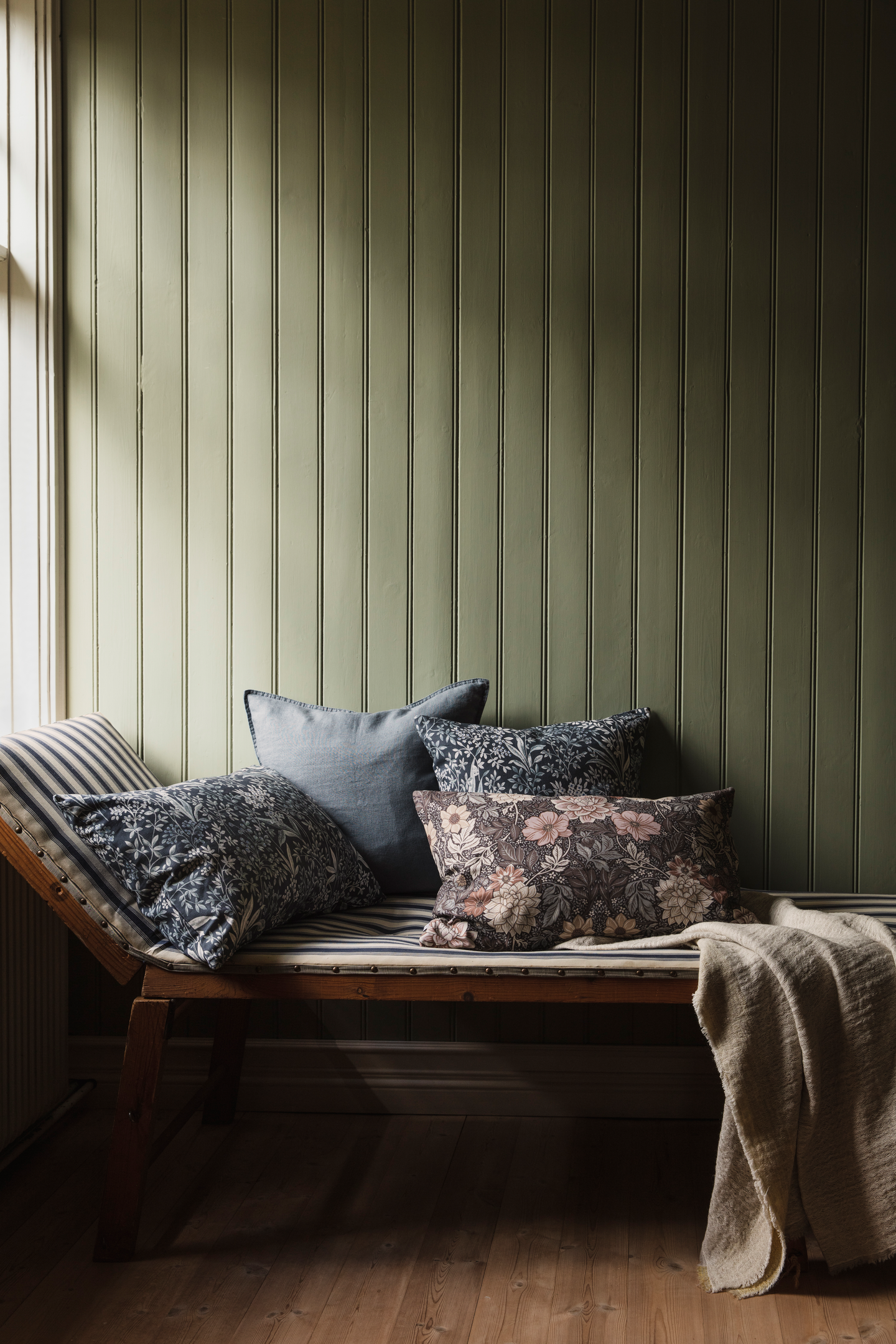 Nocturne-tyynynpäällinen 40x60cm sininen