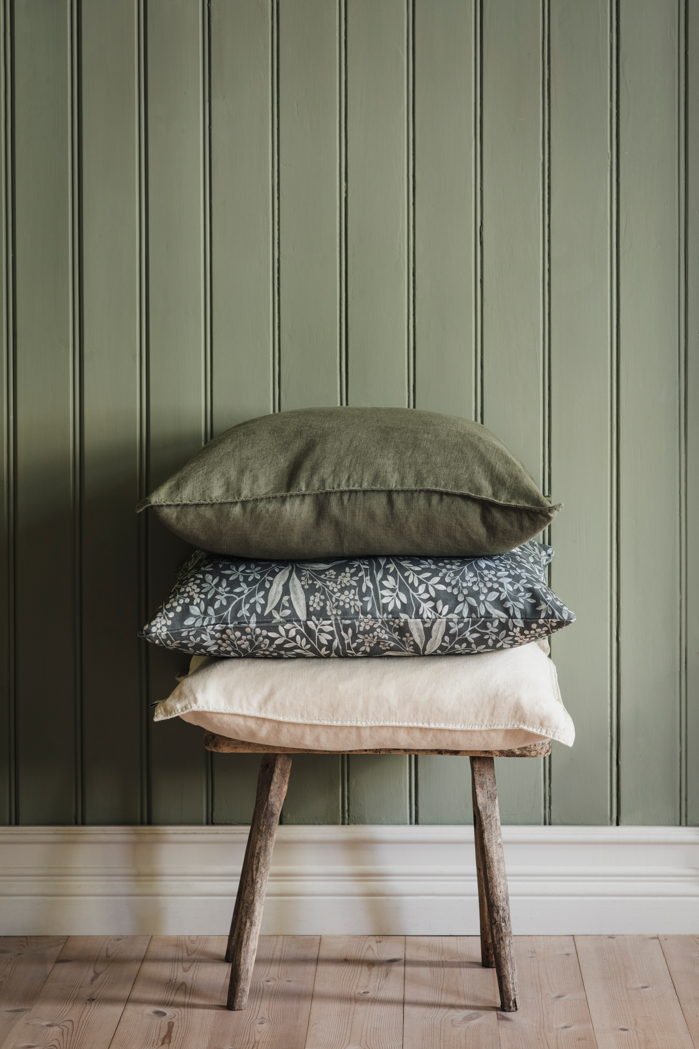 Nocturne-tyynynpäällinen 50x50cm vihreä