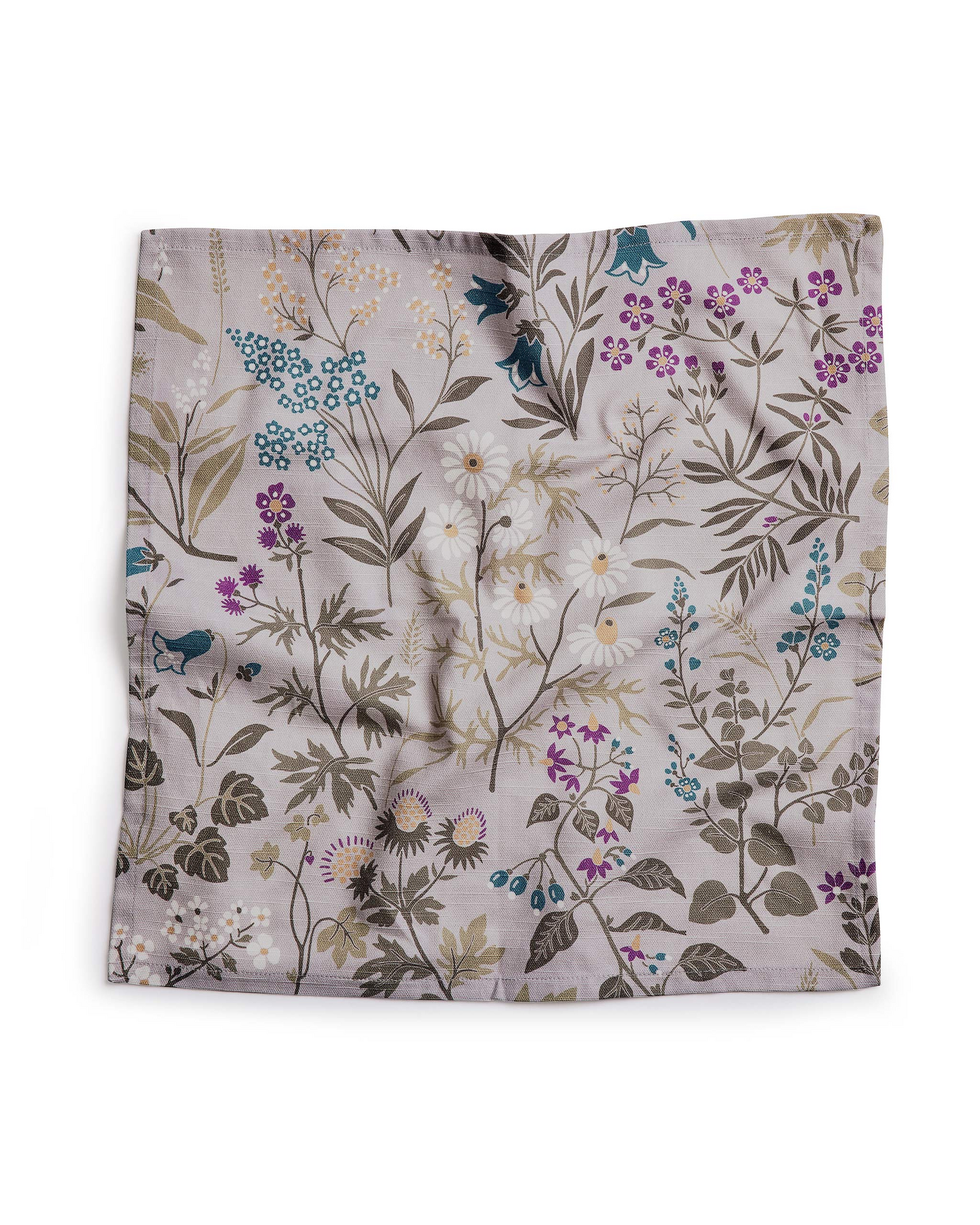 Flora-lautasliina 40x40cm harmaa 4kpl