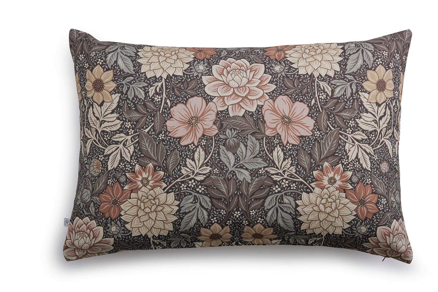 Dahlia Garden -tyynynpäällinen 40x60cm ruskea