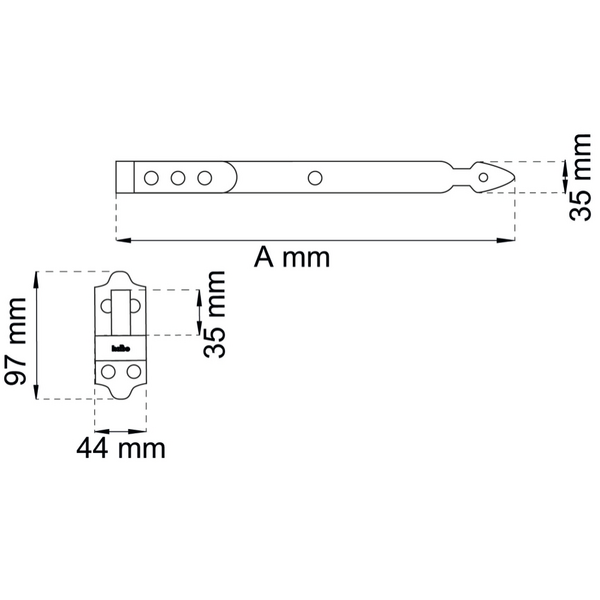 HAKGÅNGJÄRN T492Z 200  SB