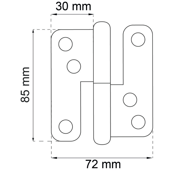 GÅNGJÄRN T1222Z 85 V  SB