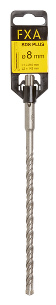 Poranterä FXA SDS plus 8mmx210mm (teräosuus 142mm) 4-leikkuinen