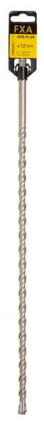 Poranterä FXA SDS plus 12mmx450mm (teräosuus 370mm) 4-leikkuinen