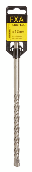 Poranterä FXA SDS plus 12mmx210mm (teräosuus 132mm) 4-leikkuinen