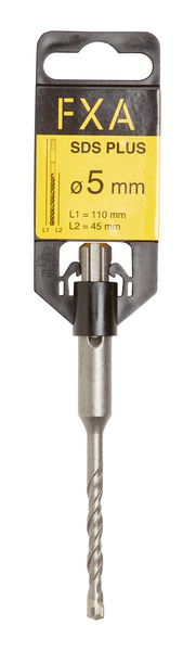 Poranterä FXA SDS plus 5mmx110mm (teräosuus 45mm) 4-leikkuinen