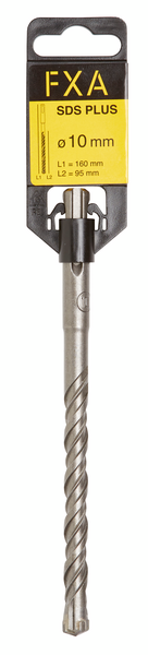 Poranterä FXA SDS plus 10mmx160mm (teräosuus 95mm) 4-leikkuinen