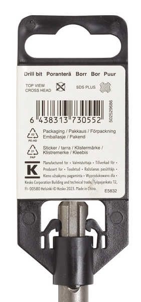 Poranterä FXA SDS plus 14mmx160mm (teräosuus 80mm) 4-leikkuinen