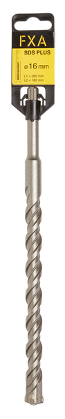 Poranterä FXA SDS plus 16mmx260mm (teräosuus 180mm) 4-leikkuinen