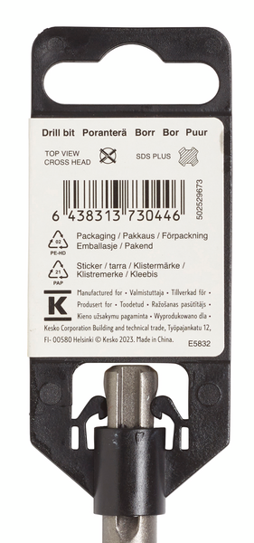 Poranterä FXA SDS plus 10mmx160mm (teräosuus 95mm) 4-leikkuinen