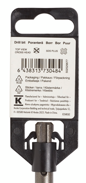 Poranterä FXA SDS plus 10mmx310mm (teräosuus 240mm) 4-leikkuinen