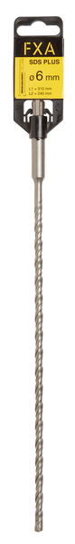 Poranterä FXA SDS plus 6mmx310mm (teräosuus 240mm) 4-leikkuinen