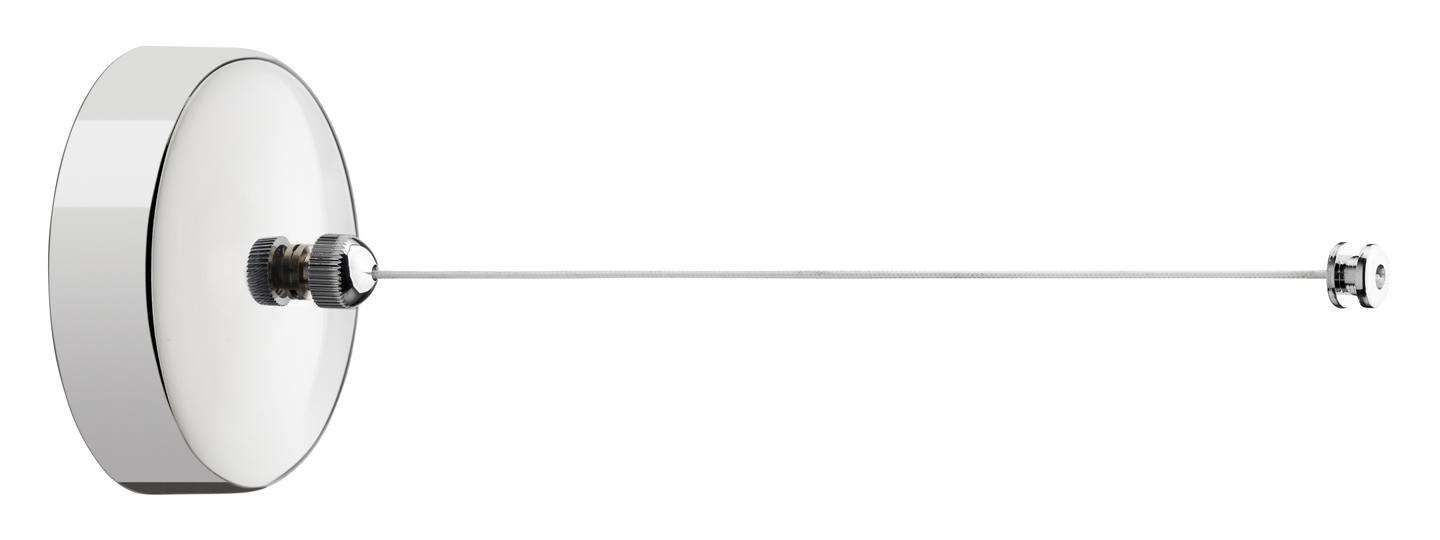 Pyykkinaru Cello Spa ulosvedettävä kromi