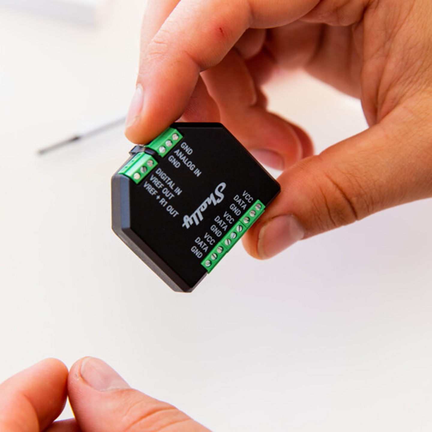 Tunnistin Shelly Plus Addon