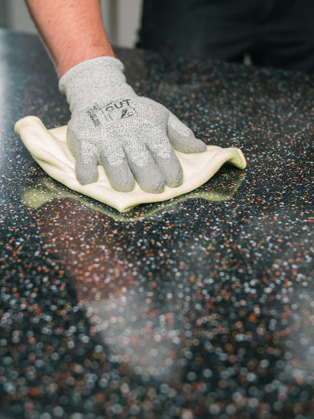 Mikrokuitupyyhe Mirka 400x400mm keltainen 5kpl