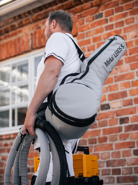 Kantolaukku Mirka Leros-S hiomakoneelle