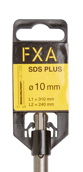 Poranterä FXA SDS plus 10mmx310mm (teräosuus 240mm) 4-leikkuinen