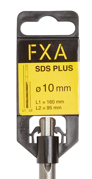 Poranterä FXA SDS plus 10mmx160mm (teräosuus 95mm) 4-leikkuinen