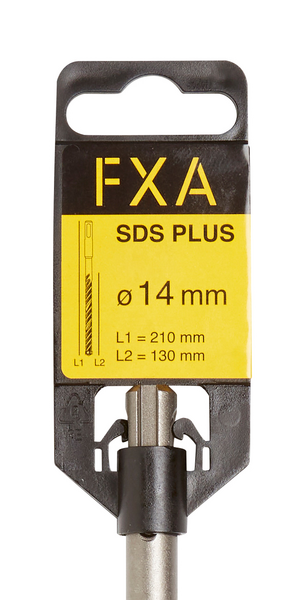Poranterä FXA SDS plus 14mmx210mm (teräosuus 130mm) 4-leikkuinen