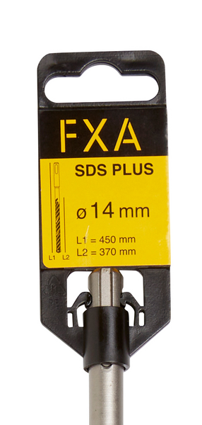 Poranterä FXA SDS plus 14mmx450mm (teräosuus 370mm) 4-leikkuinen