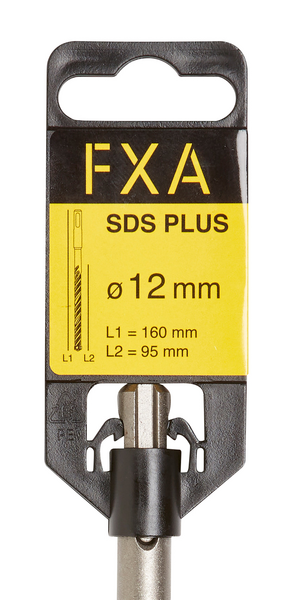 Poranterä FXA SDS plus 12mmx160mm (teräosuus 95mm) 4-leikkuinen