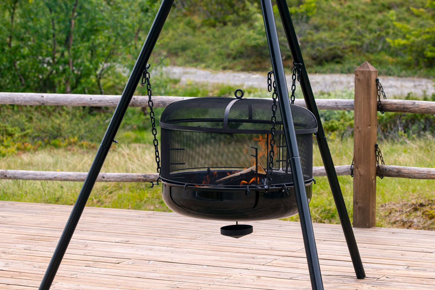 Kipinäsuojakansi Espegard 60cm tulipataan