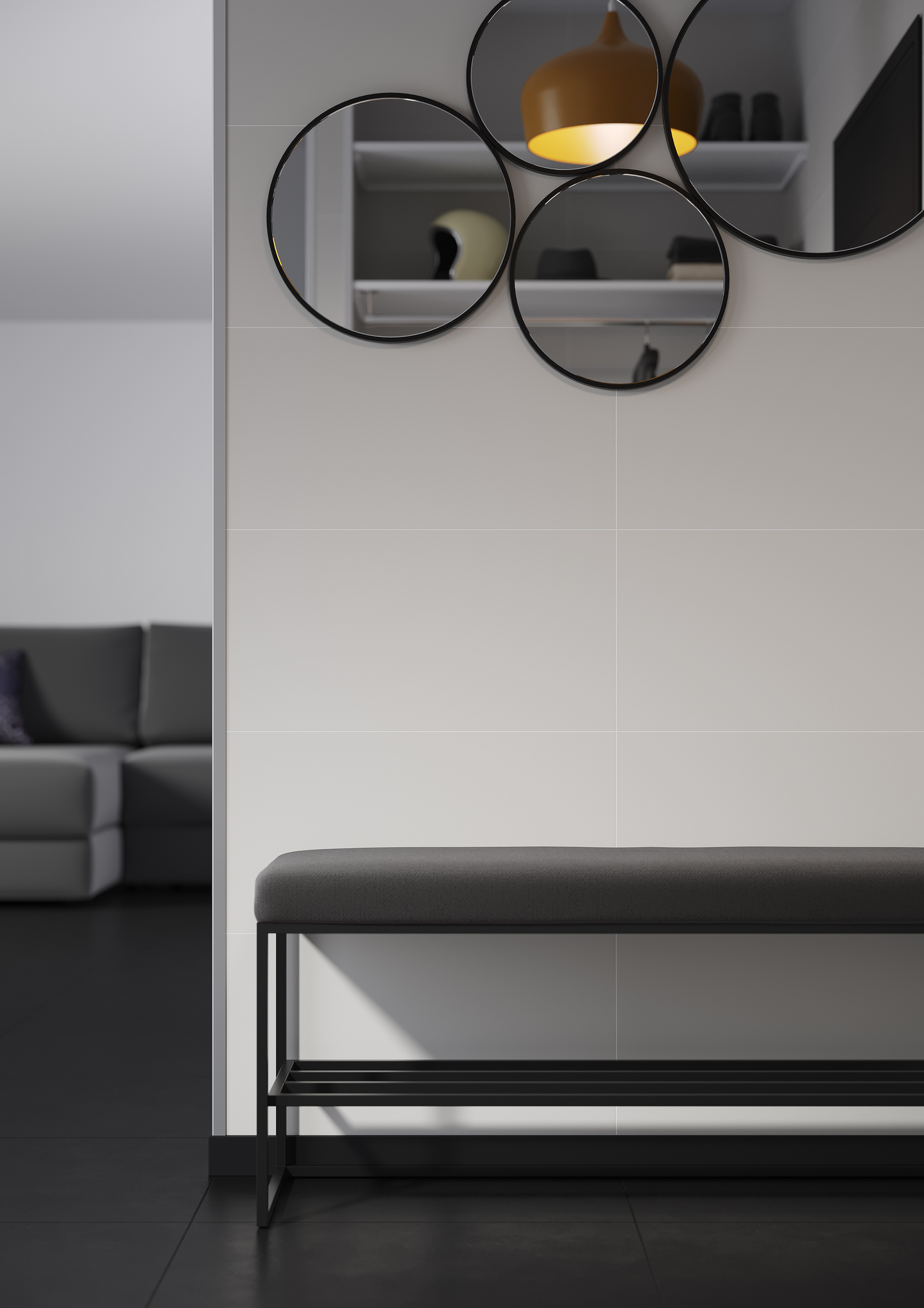 Sisustuslevy Fibo 2090-M6030 EM Lightgrey Colour Collection