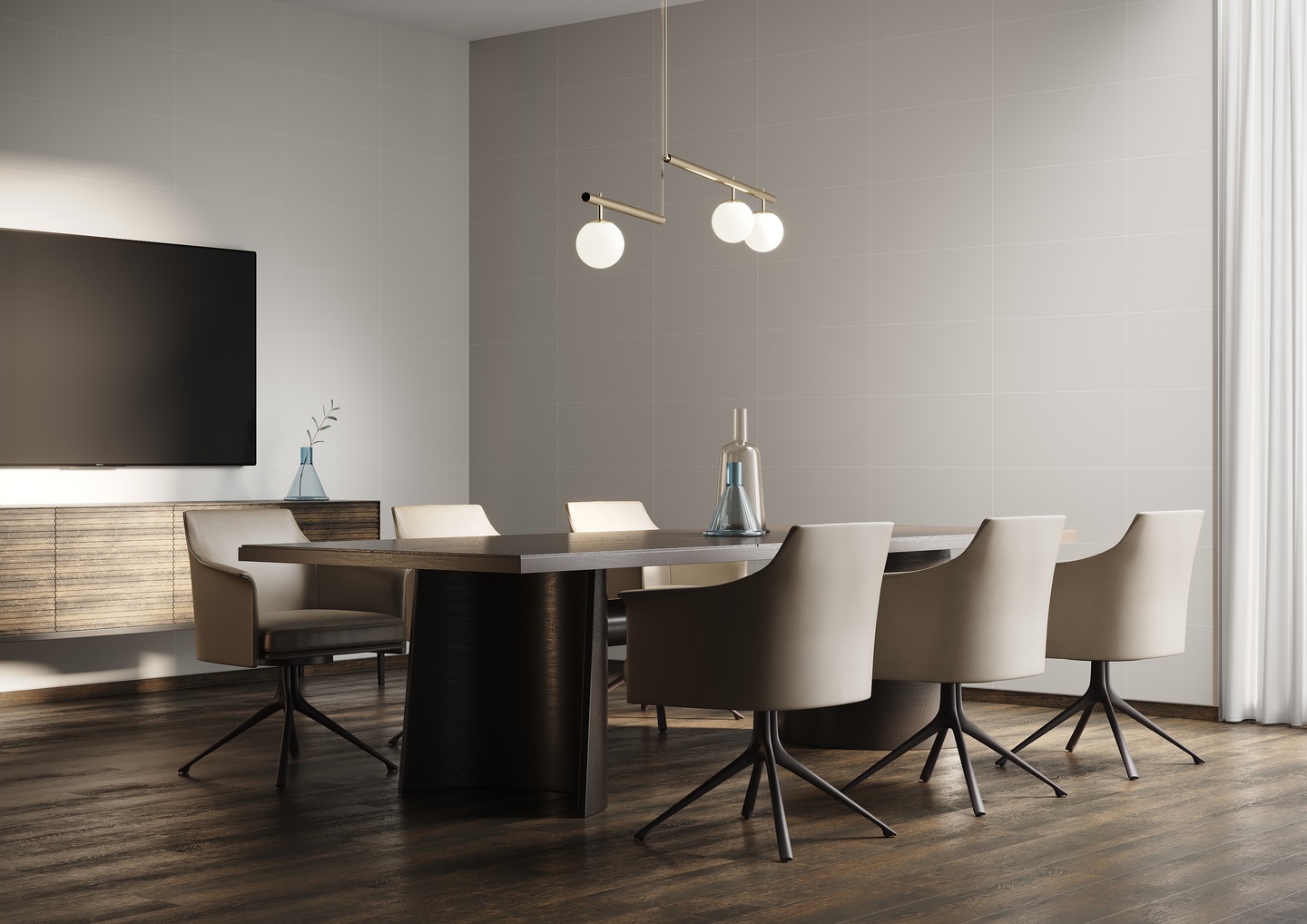 Sisustuslevy Fibo 2090-LM6060 EM Light Grey Tall Panels