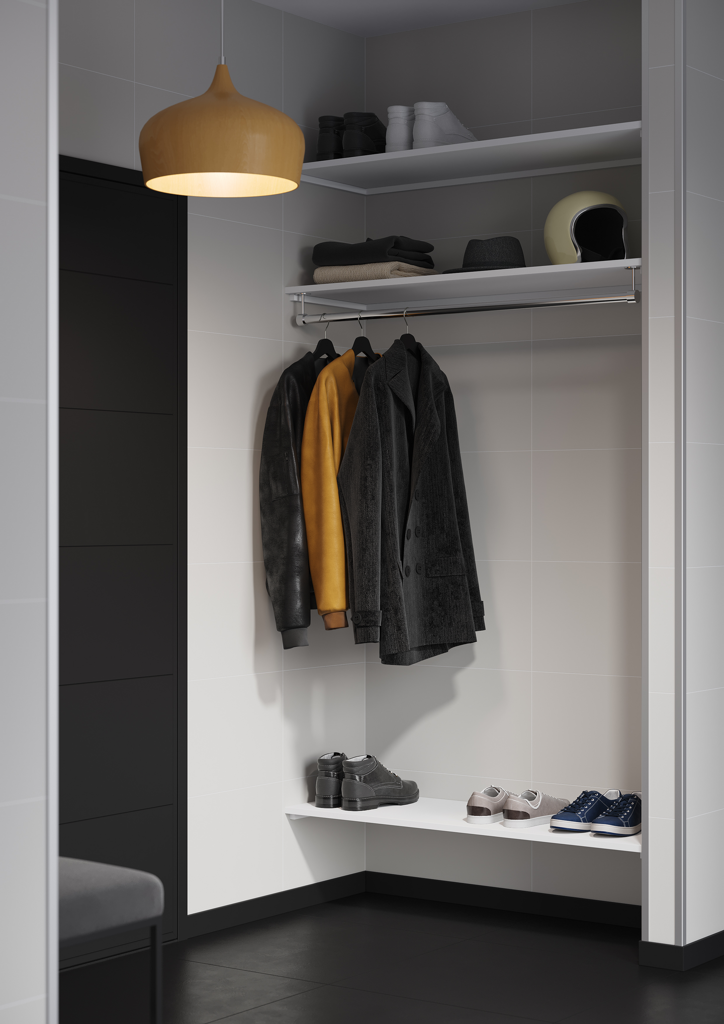 Sisustuslevy Fibo 2090-M6030 EM Lightgrey Colour Collection