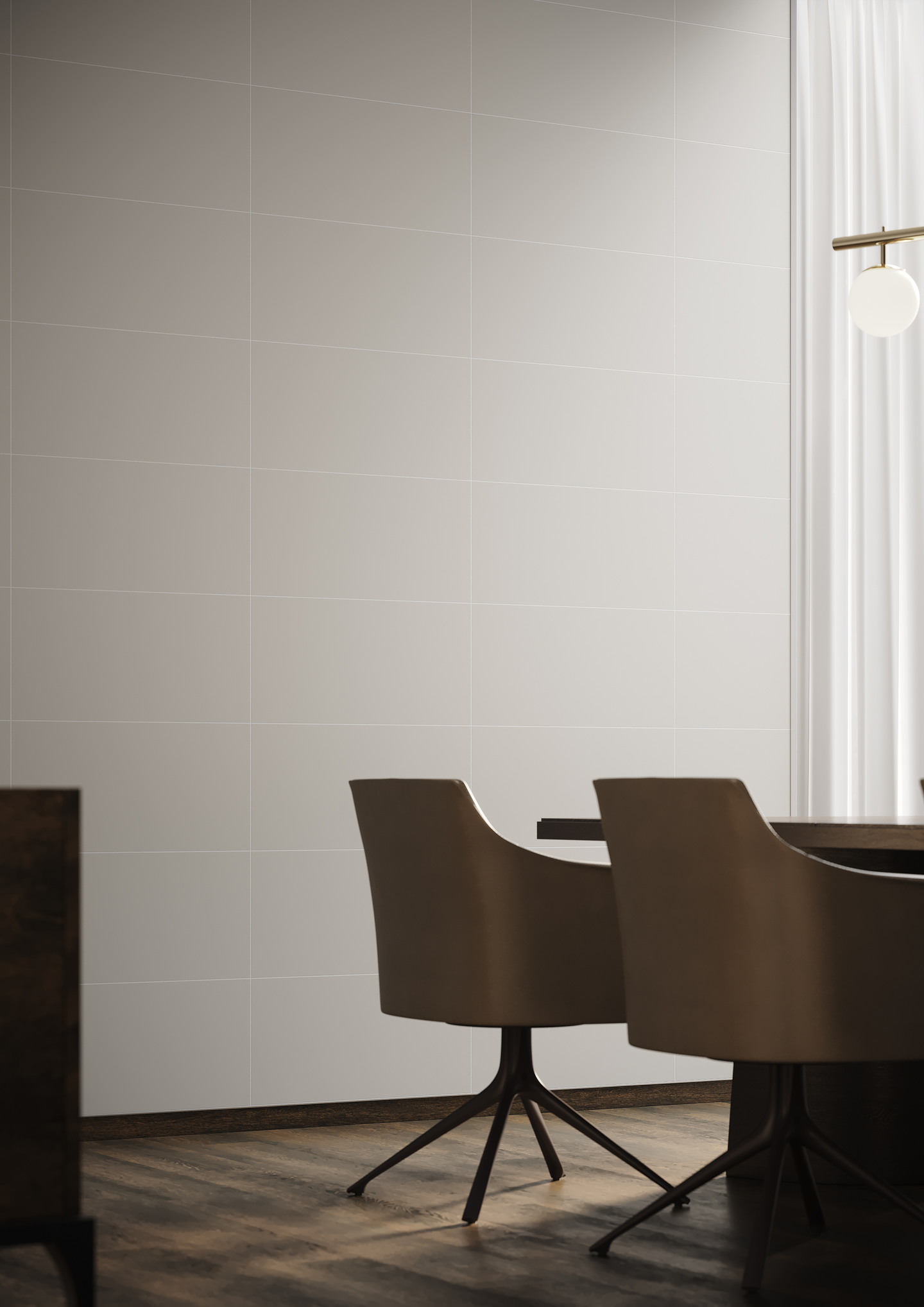 Sisustuslevy Fibo 2090-LM6060 EM Light Grey Tall Panels