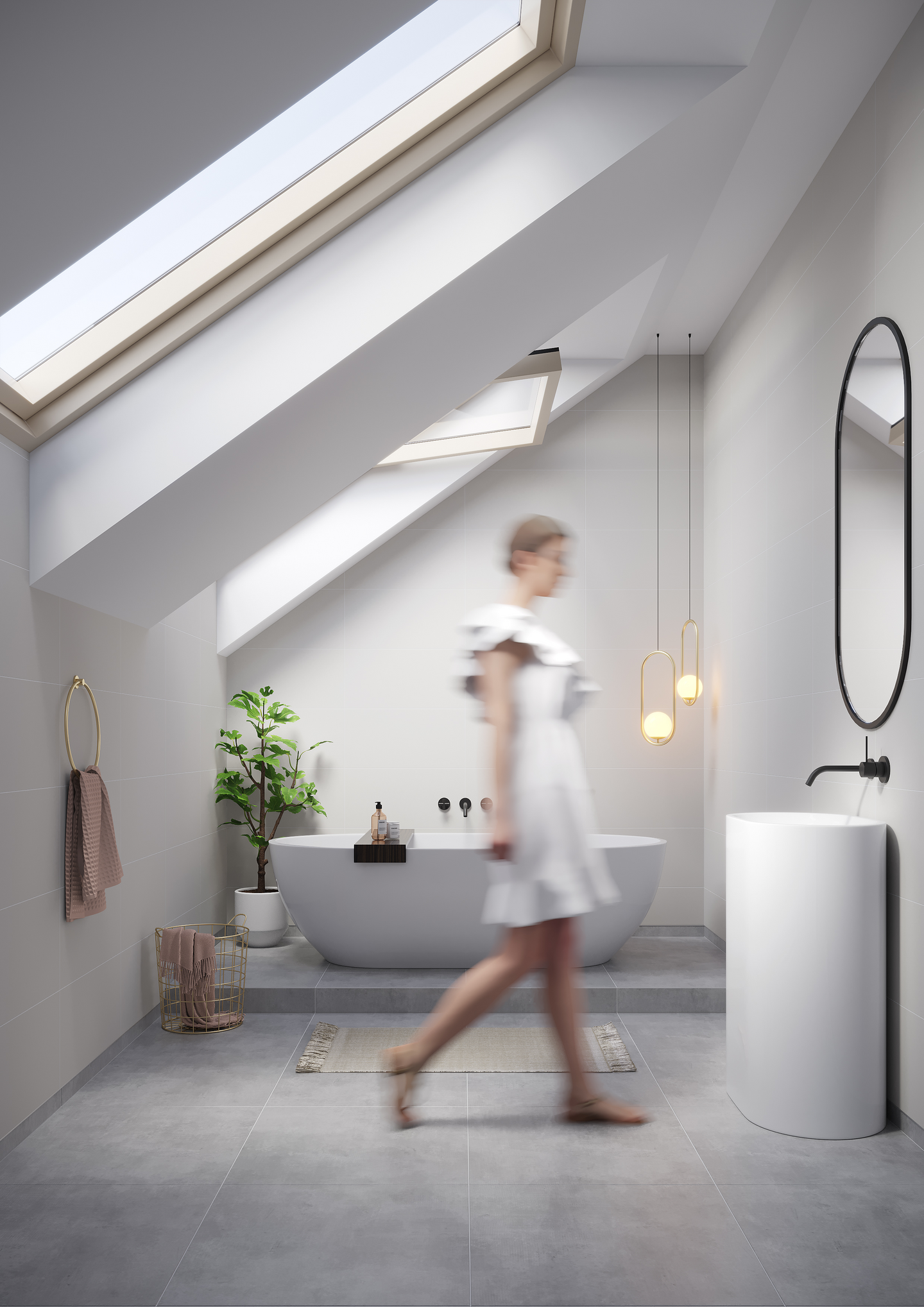 Sisustuslevy Fibo 2090-LM6030 EM Light Grey Tall Panels