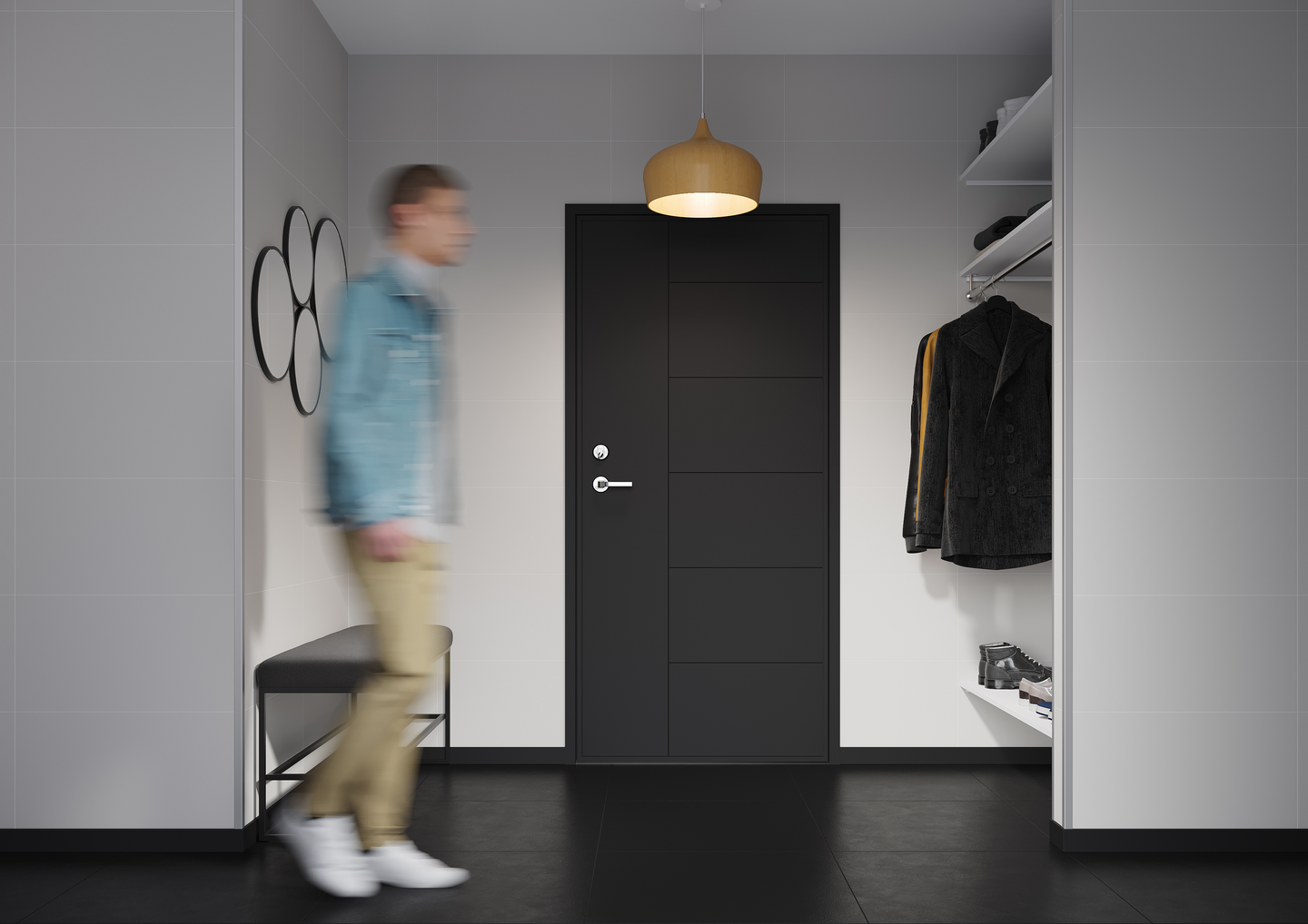 Sisustuslevy Fibo 2090-M6030 EM Lightgrey Colour Collection