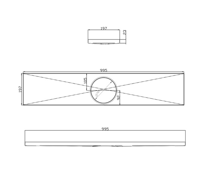 Lattiakaivon kouru Vieser Line