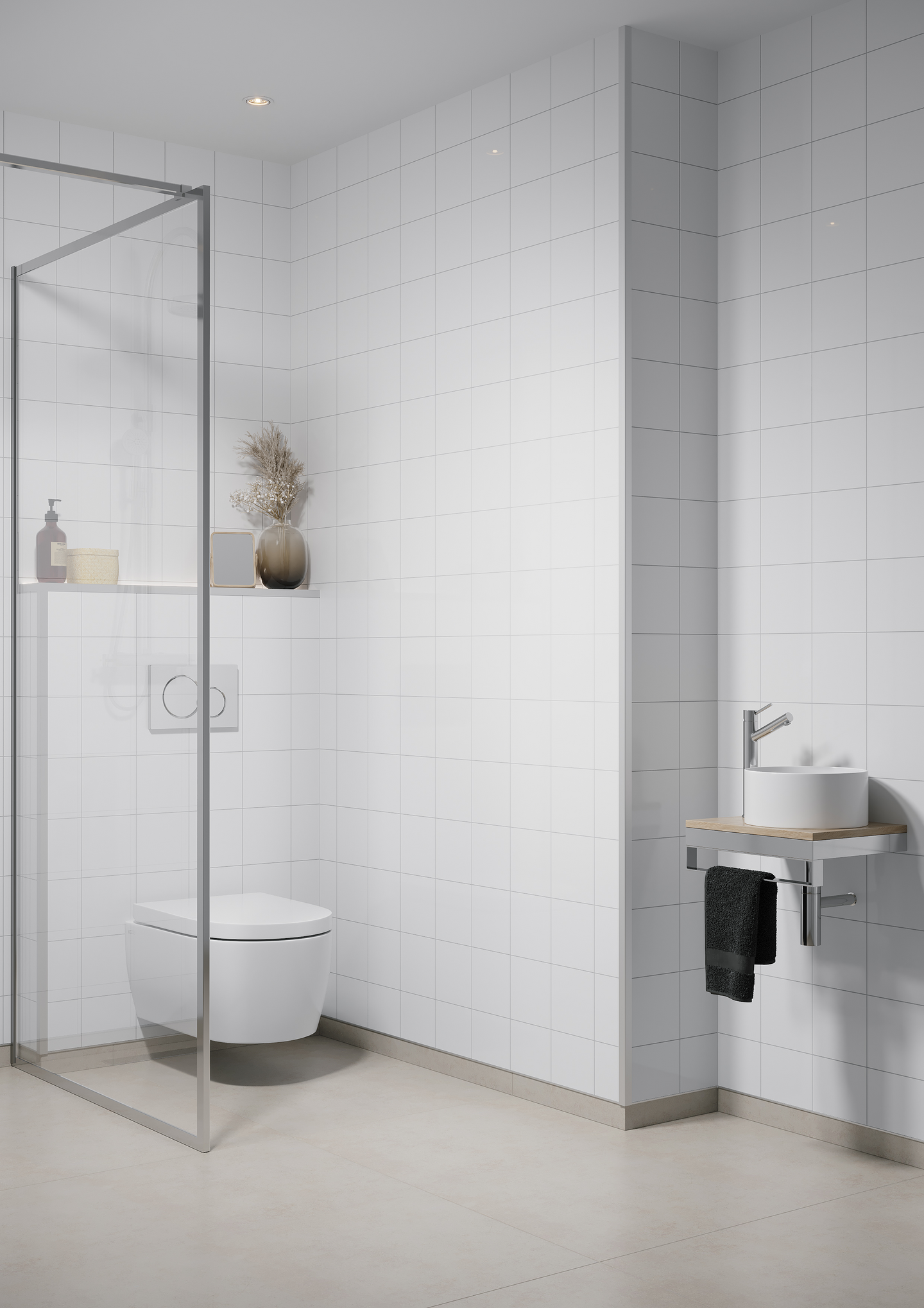 Sisustuslevy Fibo 3091-M1515 HG Denver White Marcato