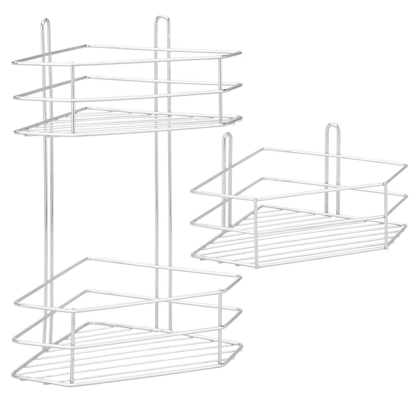 Suihkukori Cello Sand 2-os kulma kromi