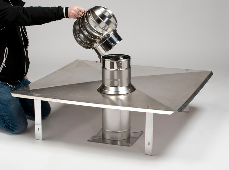 Vedonparantaja Turbowent 150mm lattamalli