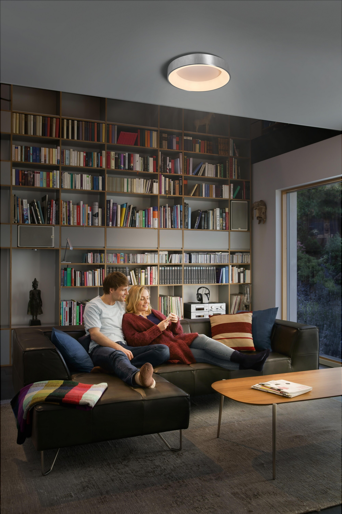 Kattovalaisin LEDVANCE SMART+ SUN@HOME Circular Ceiling TW 500lm hopea